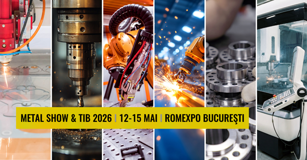 Metal Show & TIB 2026 debutează la Romexpo din București, pe 12 mai