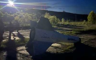 Alertă la Corbu: Ce au găsit polițiștii pe plajă? O componentă de rachetă?