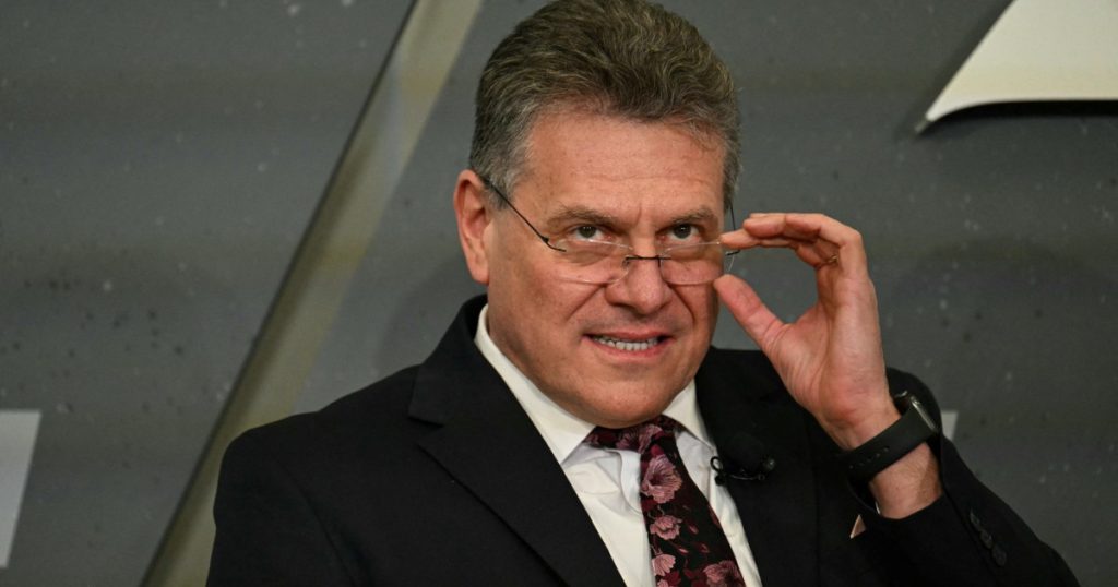 Sefcovic, apel la UE: Nu supraîncărcați acordul cu SUA