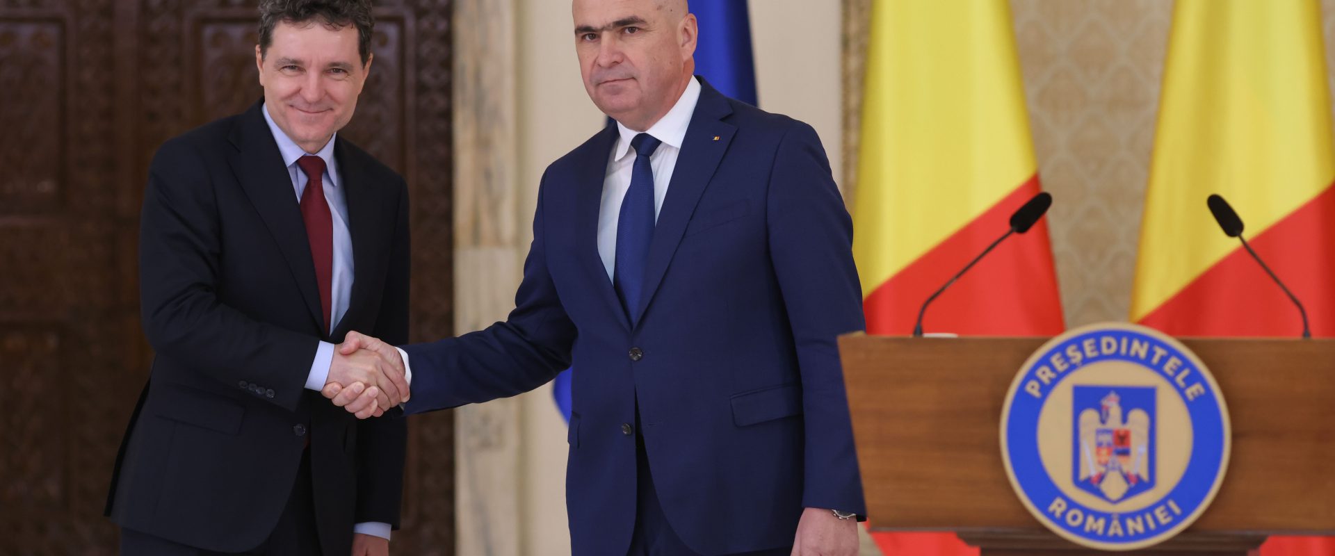 VIDEO Nicușor Dan, despre amenințările PSD cu ieșirea de la guvernare: „Există responsabilitate”. Ce răspunde întrebat dacă îi va cere demisia lui Ilie Bolojan