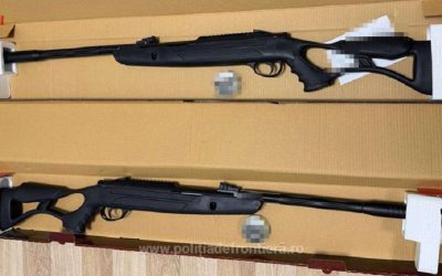 Noi arme descoperite într-un colet: Alertă în Europa!