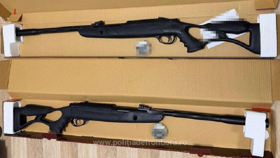 Noi arme descoperite într-un colet: Alertă în Europa!
