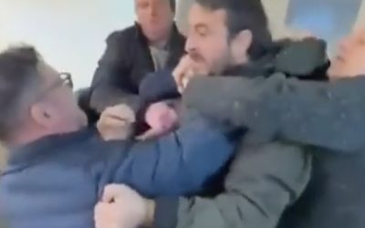 Bătaie la AUR: „Bă, borfaș? Mi-am dat viața pentru partid!”, țipă un membru