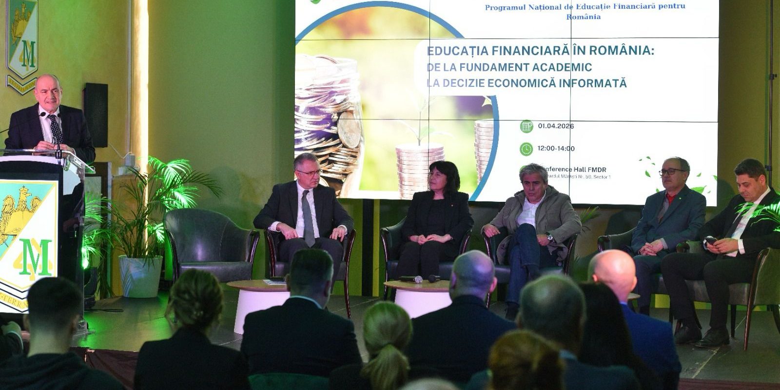 Program național de educație financiară lansat la usamv pentru România