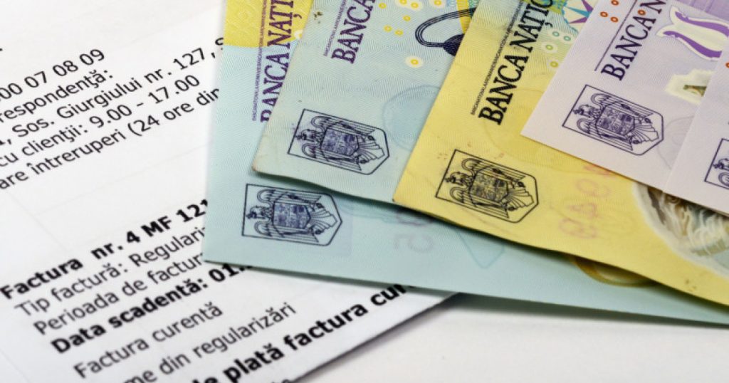 Proiect în Parlament: Facturi doar la cursul BNR, pentru români