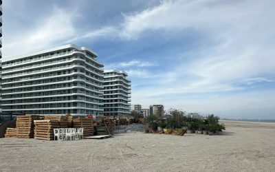 Apele Române, scandal la Năvodari: Firme amendate pentru plaje ilegale