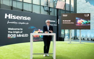 Hisense prezintă TV MiniLED 2026 la FIFA, în forța parteneriatului