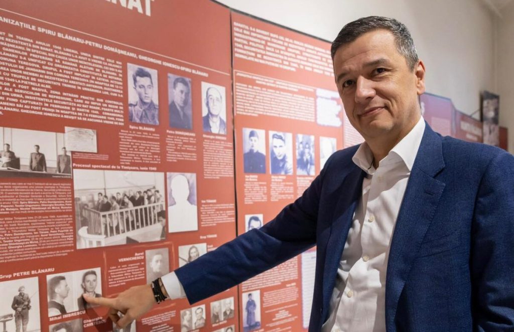 Grindeanu, la Memorialul Durerii: Bunicul său, un luptător anticomunist