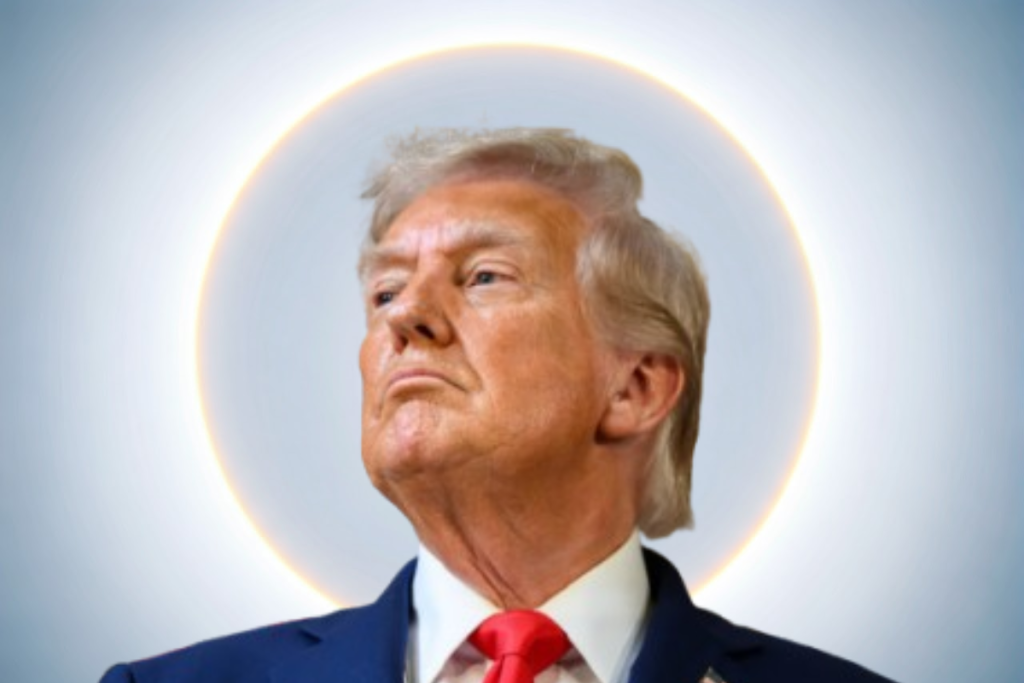 Trump, „Iisus” și ștergerea portretului: Scandal uriaș la orizont