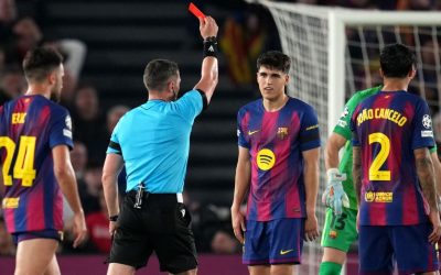 VAR, decisiv în Barça-Atletico: Cubarsi, eliminat, penalty contestat