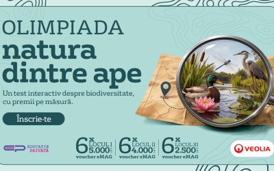 Veolia România organizează olimpiada de biodiversitate „Natura dintre Ape”