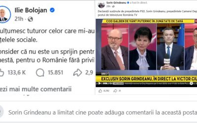 Bolojan contraatacă, Grindeanu blochează comentariile