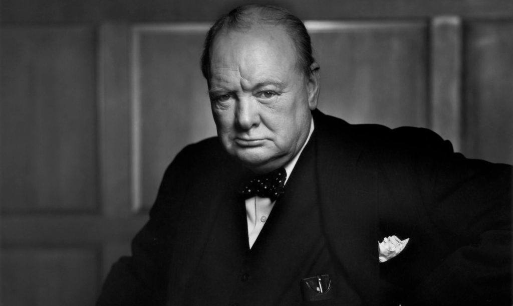 Îndrăgitul prim-ministru britanic, sir Winston CHURCHILL, o figură emblematică a celui de-Al Doilea Război Mondial, a fost, totodată, un om măcinat de demoni interiori