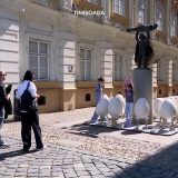 Ouă de Paște de 7.000 € la Timișoara, scandal într-un oraș-statue