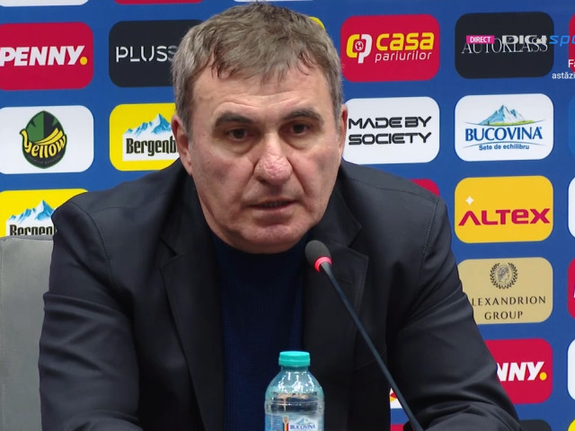 Hagi, noul selecționer al României: „Sunt încrezător că vom reuși”