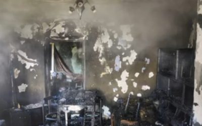 Femeie scoasă din flăcări la Videle: Jandarm și polițist, eroi înainte de pompieri