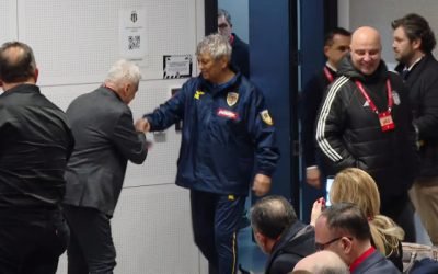 A pupat mâna lui Lucescu, acum e la pământ. A vorbit cu răzvan