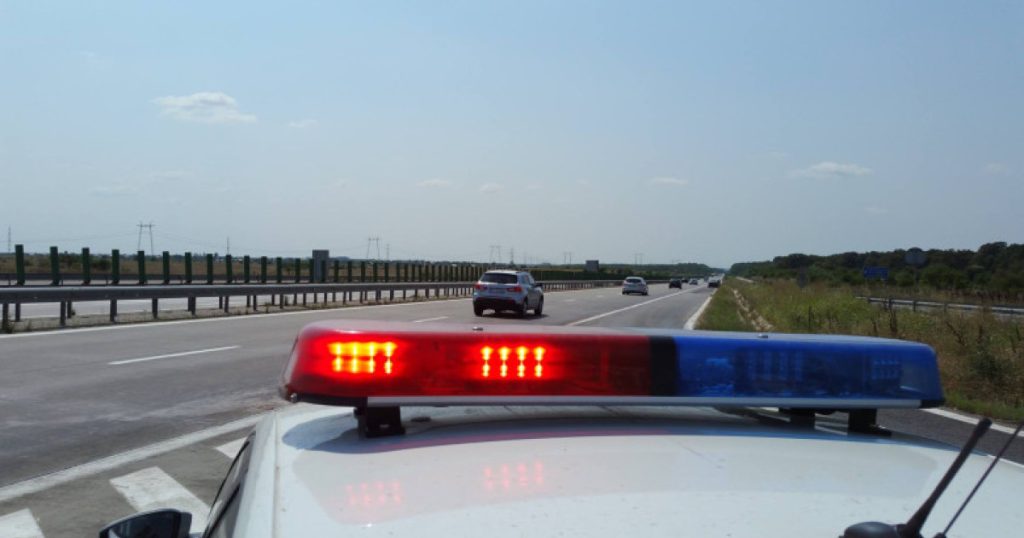 Șofer amendat DUR pe A1: 224 km/h! Cât a pierdut din permis