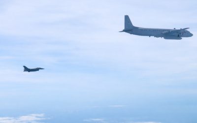 Piloții Români, misiunea RISCANTĂ: Au interceptat avion de spionaj rus lângă Lituania