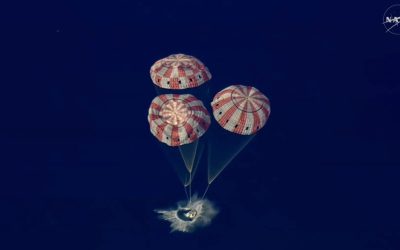 Orion, misiunea ARTEMIS II, amerizează cu succes în Pacific după călătoria istorică
