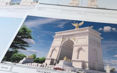 Arc de triumf MONUMENTAL: Donald Trump vrea un zgârie-nori în Washington, uriaș față de București