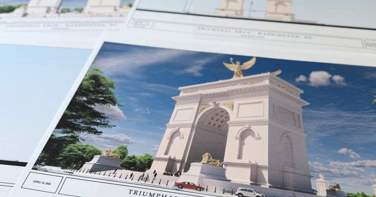 Arc de triumf MONUMENTAL: Donald Trump vrea un zgârie-nori în Washington, uriaș față de București