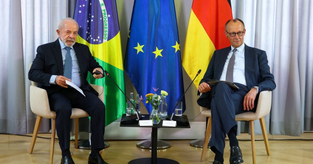 MERZ și LULA, săgeți către Trump: „UE și Mercosur, cooperare, nu unilateralism”