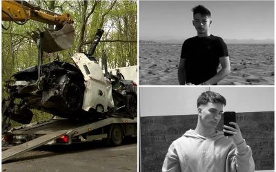 Imaginile tragediei din Snagov: David și Mihai, doi tineri de 20 de ani, au murit