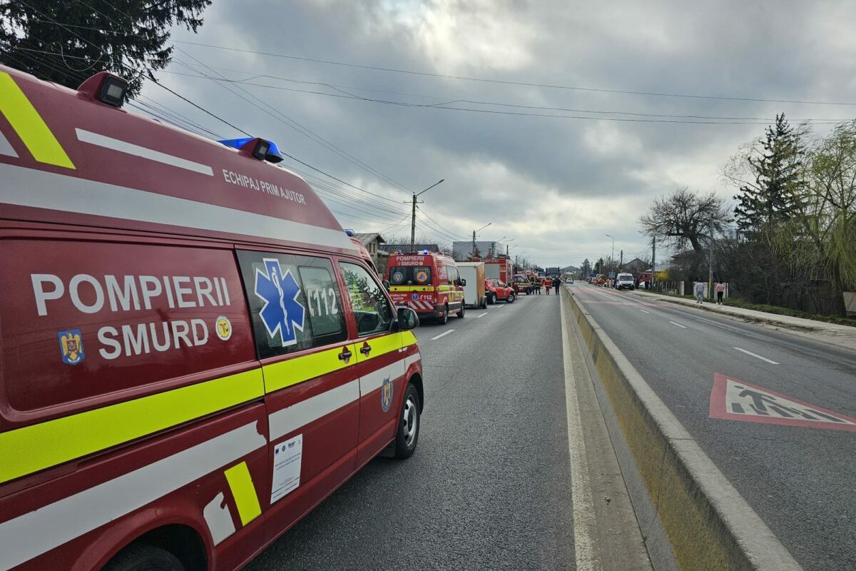 Blocaj total la Jilava: Camion defect pe A0, combustibil pe șosea