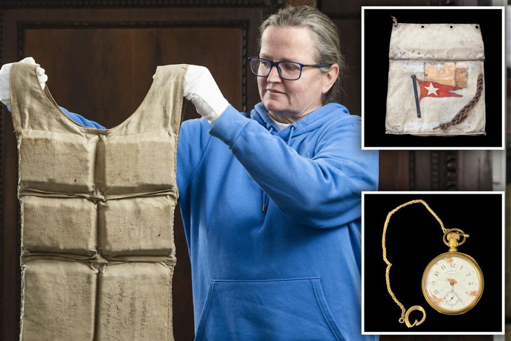 Vestă de salvare de pe TITANIC, ignorată la naufragiu, vândută pentru 700.000$