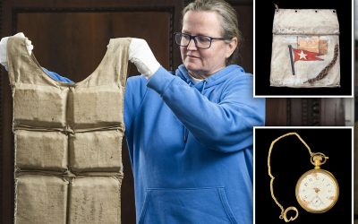 Vestă de salvare de pe TITANIC, ignorată la naufragiu, vândută pentru 700.000$