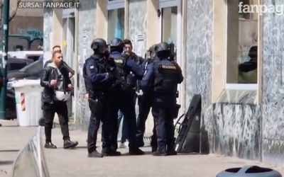 Alertă în Napoli: Jaf cu ostatici într-o bancă, hoții sunt de negăsit