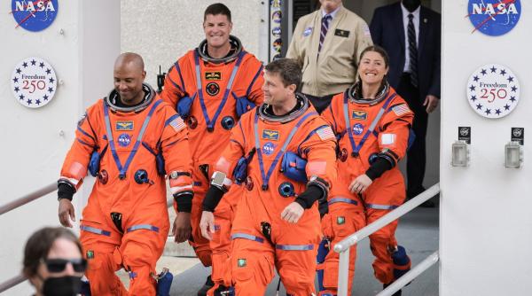 Astronauții Artemis II, un pas spre Lună: Unde vor fi recuperați