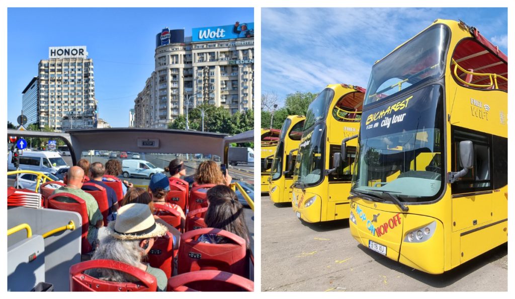 Autobuzele turistice revin la București: Cât costă o plimbare pentru vizitatori
