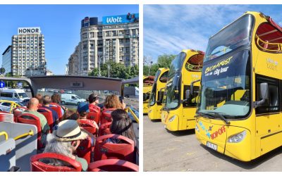 Autobuzele turistice revin la București: Cât costă o plimbare pentru vizitatori
