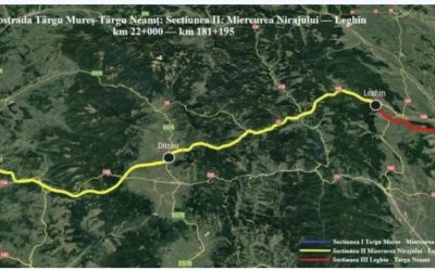 Autostrada A8: Licitație lansată pentru lotul Miercurea Nirajului-Sărățen. Cât costă