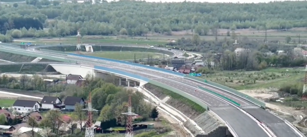 Autostrada Sibiu-Pitești: Un tronson, deschis mai devreme de CNAIR