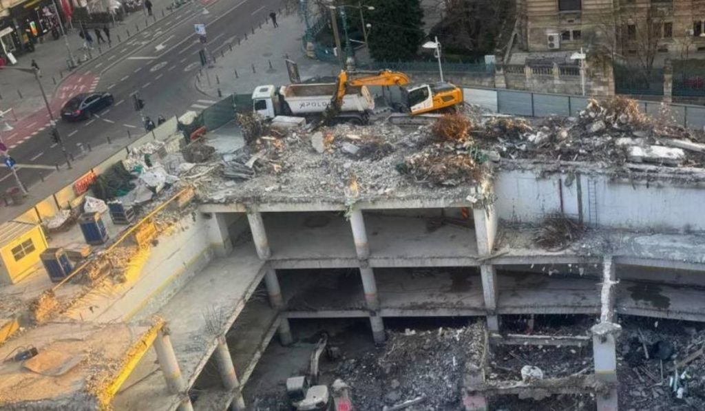 Imagini EXPLOZIVE de pe șantierul AFI Central Tower din Calea Victoriei!