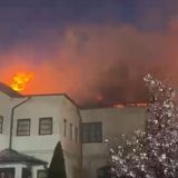 Incendiu devastator la mănăstirea din Vâlcea: Pompieri din 3 județe intervin