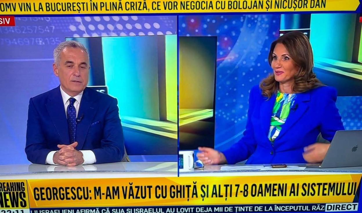 Călin Georgescu, apărare disperată pentru Realitatea Plus și Gold FM