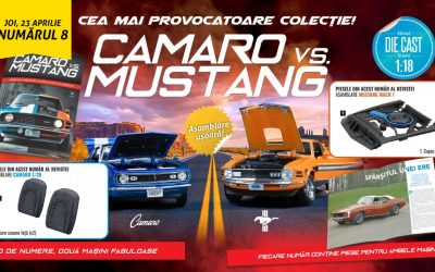 Camaro vs. Mustang: Duelul continuă! Colecționarii, pe urmele noilor machete