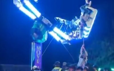 Caransebeș: Caruselul coșmarului! 17 copii blocați, 6 la spital