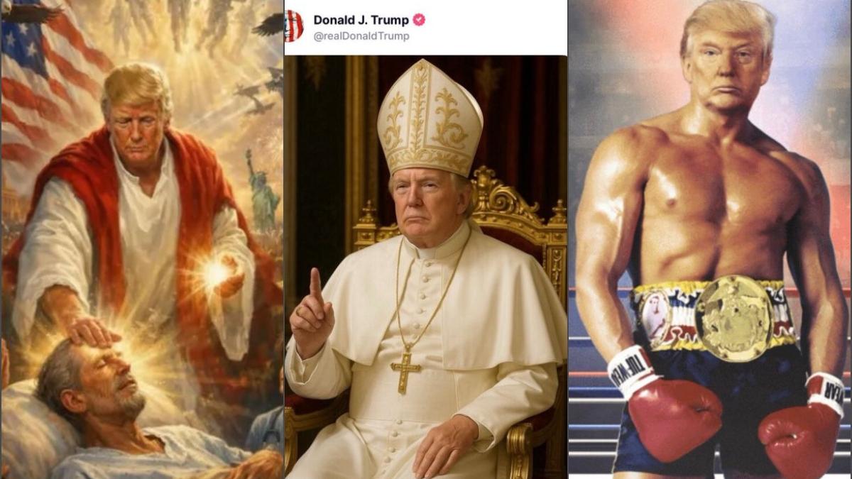Meme-urile Deepfake cu Donald Trump: De la Iisus la Darth Vader, ce ascunde MAGA?