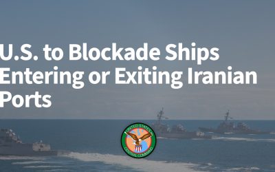 SUA blochează porturile iraniene de luni: Anunțul dur al Armatei Americane