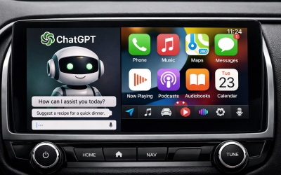 ChatGPT intră în mașină: Apple permite integrarea AI-ului conversațional în CarPlay Apple face un pas important în domeniul inteligenței artificiale, permițând integrarea ChatGPT în sistemul său CarPlay
