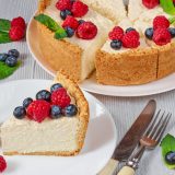 Tartă delicioasă cu cremă fină de brânză: Gata Rapid, gust divin