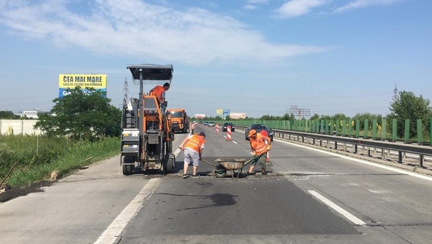 A2, blocată joi la Drajna: Reparații pe Autostrada Soarelui!