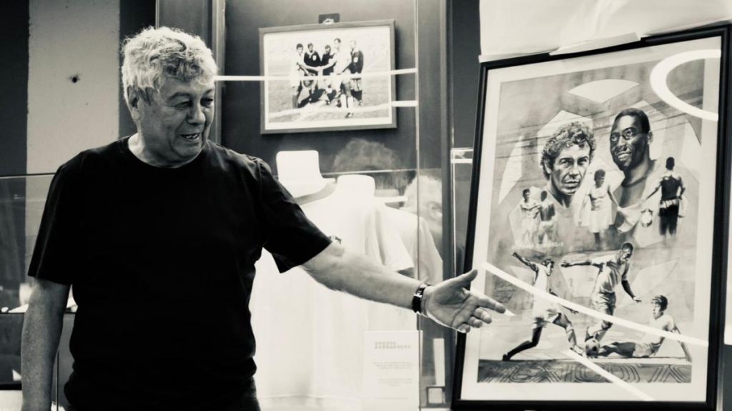 Lucescu își expune colecția de legendă: Messi și Pele, alături de trofeele lui Il Luce