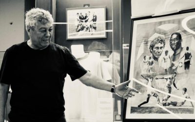 Lucescu își expune colecția de legendă: Messi și Pele, alături de trofeele lui Il Luce