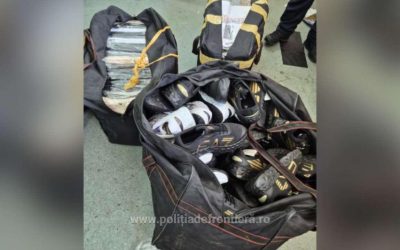 Giurgiu: Polițiștii au confiscat haine, parfumuri și pantofi falși de un milion de lei